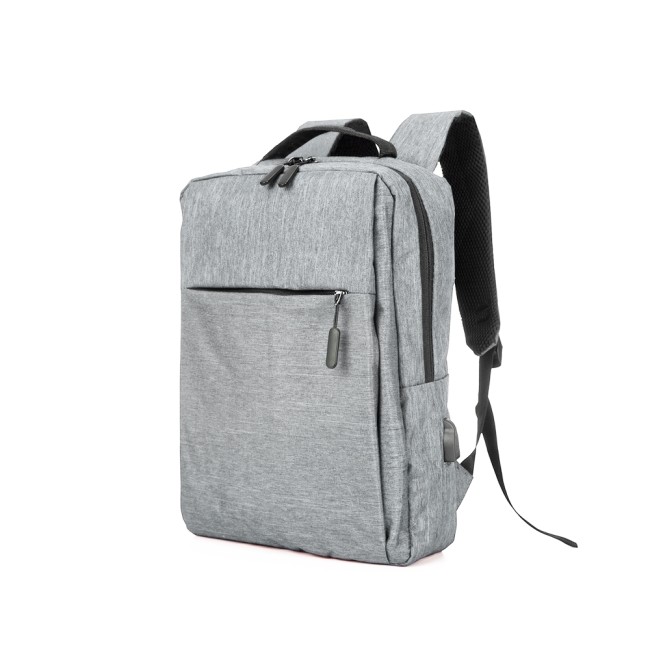 Mochila de nylon usb 20l para brinde