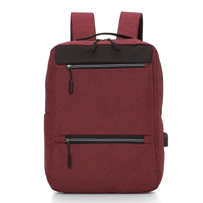 Mochila de nylon usb 20l para empresas