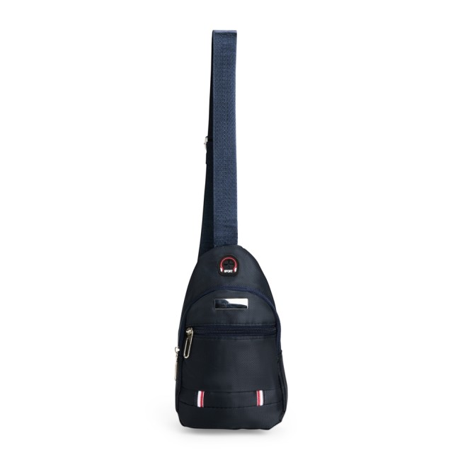 Mini bolsa transversal oxford 1l com logotipo