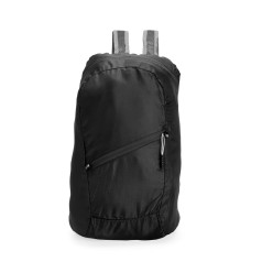 Mochila dobrável poliéster 16l com logotipo