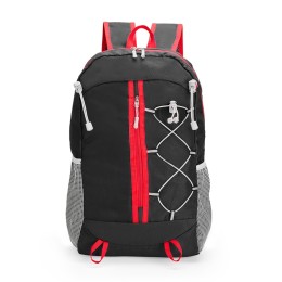 Mochila dobrável poliéster 23l com logotipo