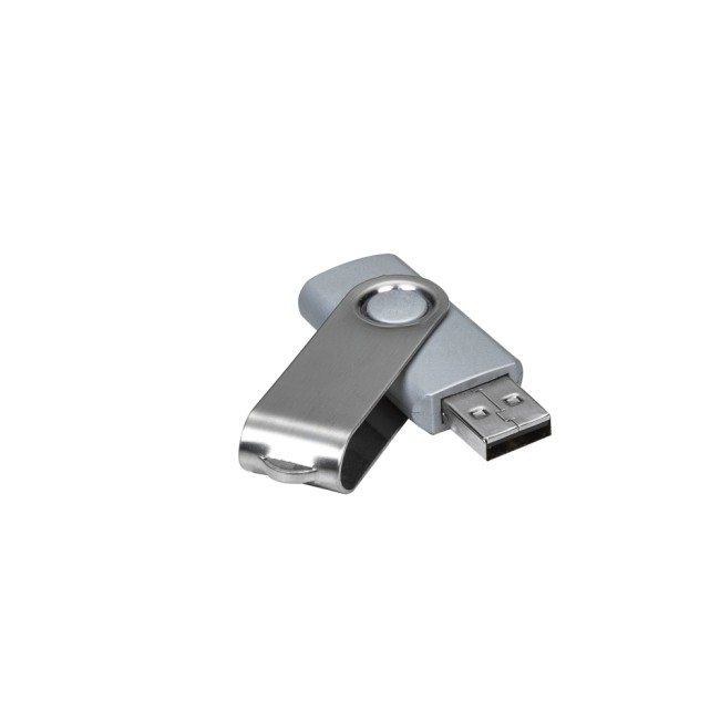 Pen drive sm 4 gb giratório personalizado