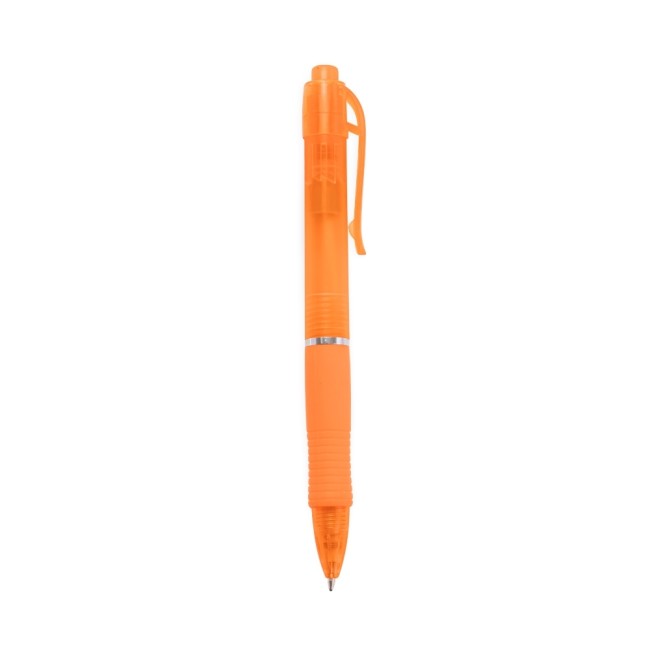 Caneta plástica personalizada corporativa