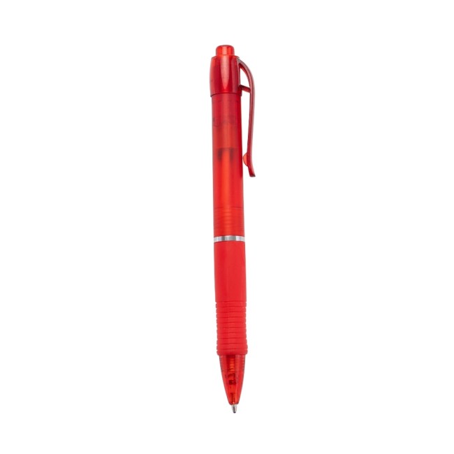 Caneta plástica personalizada corporativa