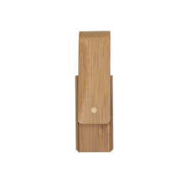 Pen drive bambu 4 gb giratório  para brinde