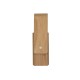 Pen drive bambu 4 gb giratório para brinde