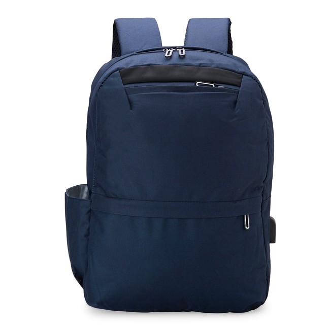 Mochila de nylon usb 24l com logotipo