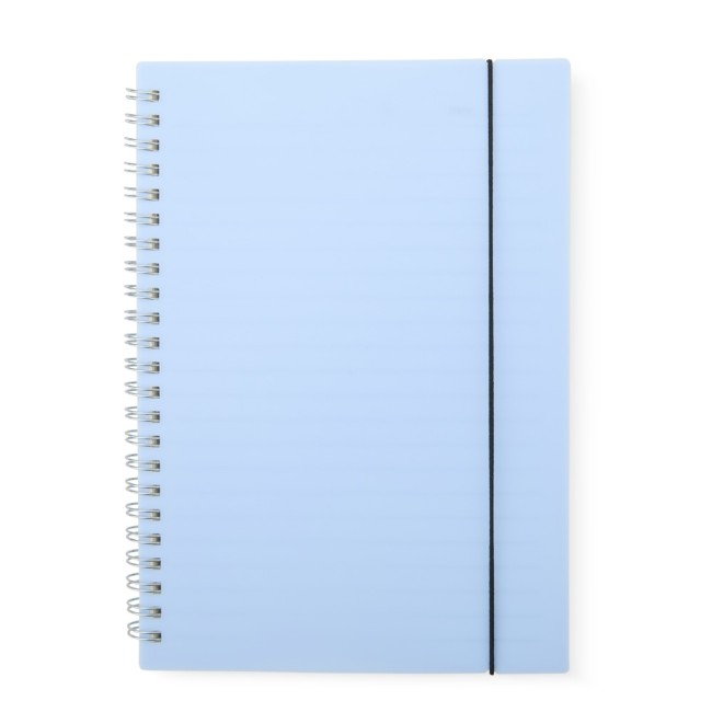 Caderno A5 plástico promocional