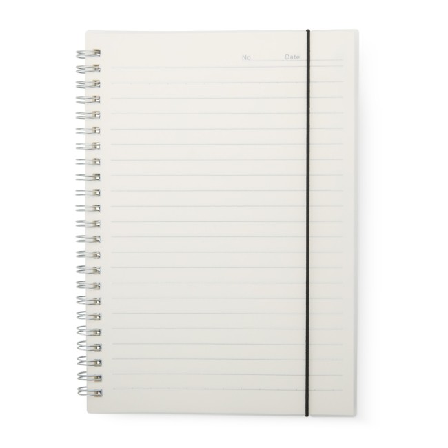 Caderno A5 plástico promocional