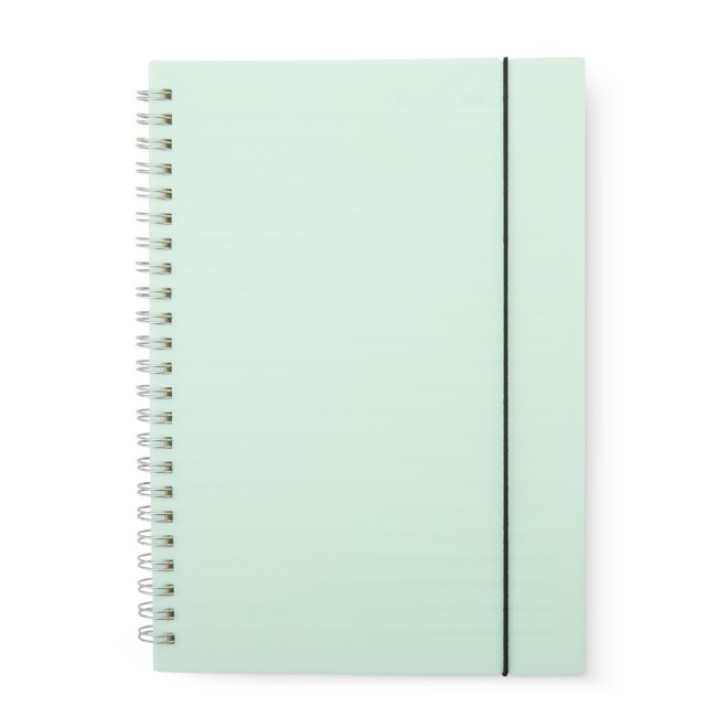 Caderno A5 plástico promocional
