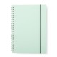 Caderno A5 plástico promocional