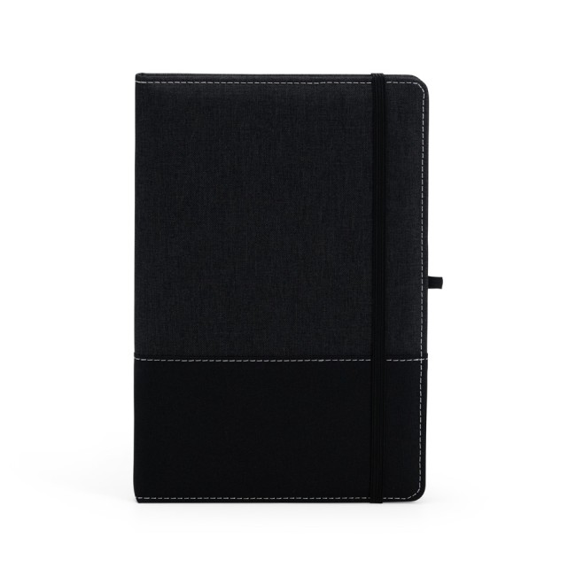 Caderno A5 poliéster para brinde