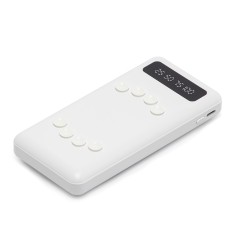 Power bank 10.000mah com lanterna e multissaídas com logotipo