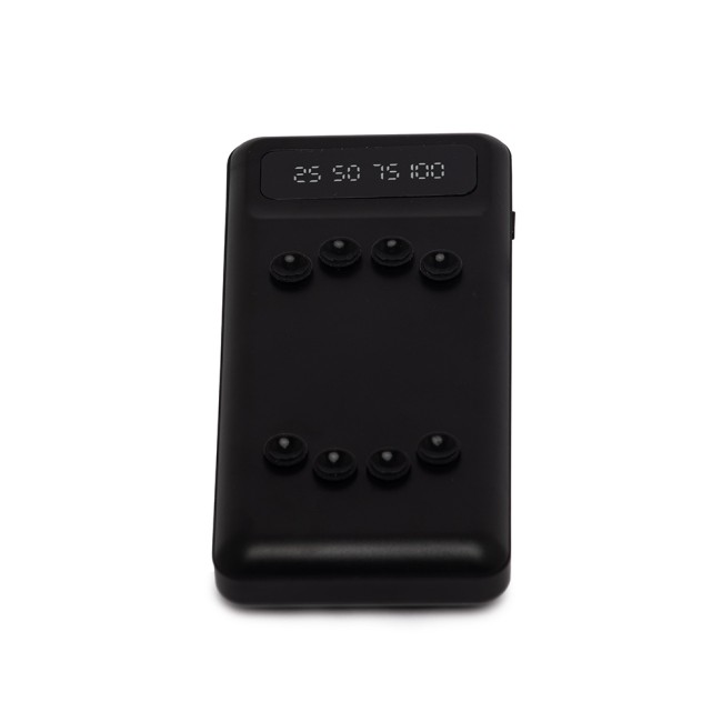 Power bank 10.000mah com lanterna e multissaídas com logotipo
