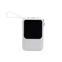 Power bank 10.000mah com lanterna e multissaídas promocional