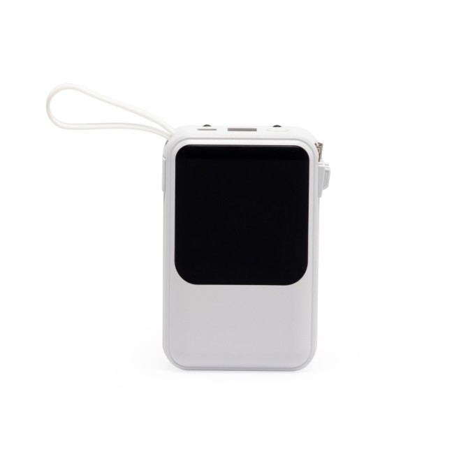 Power bank 10.000mah com lanterna e multissaídas promocional