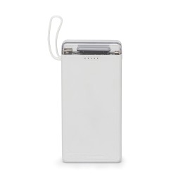 Power bank 10.000mah com lanterna e multissaídas personalizado