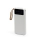 Power bank 10.000mah com lanterna e multissaídas para empresas