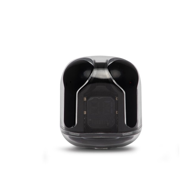 Fone de ouvido bluetooth touch com case carregador para brinde