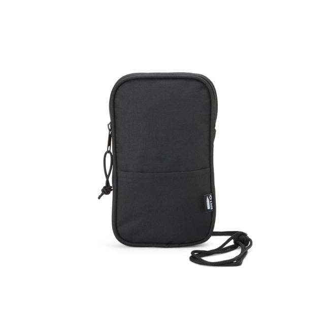 Mini bolsa transversal de rpet 1l promocional