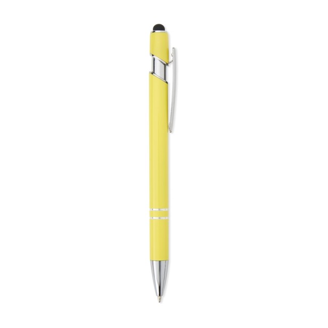 Caneta metal touch personalizada corporativa