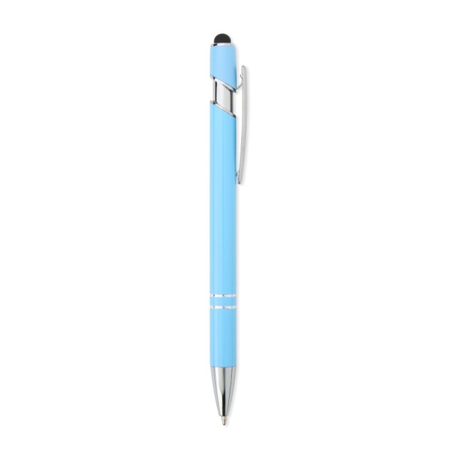 Caneta metal touch personalizada corporativa