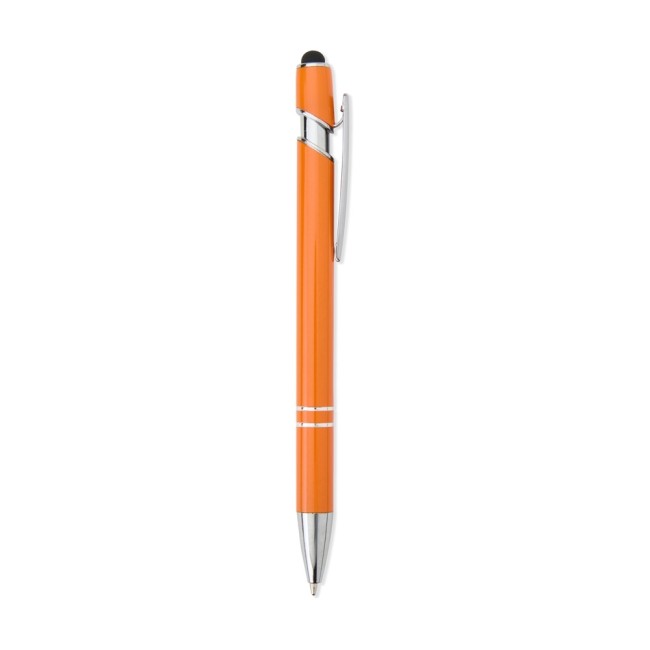 Caneta metal touch personalizada corporativa