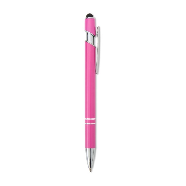 Caneta metal touch personalizada corporativa