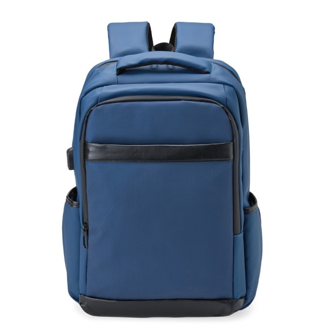 Mochila couro sintético usb 26l para brinde