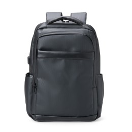 Mochila couro sintético usb 26l para brinde