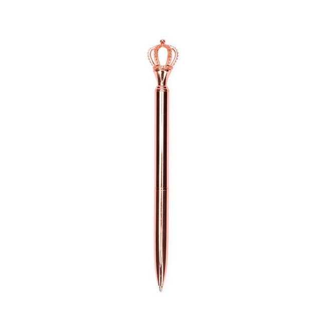 Caneta metal coroa para empresas