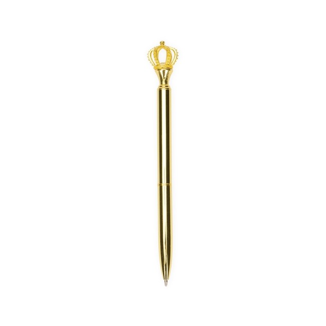 Caneta metal coroa para empresas