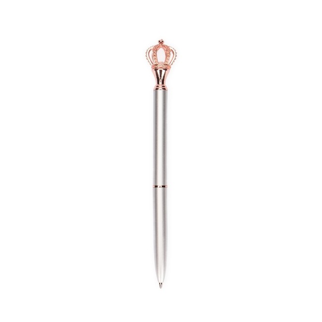 Caneta metal coroa para empresas