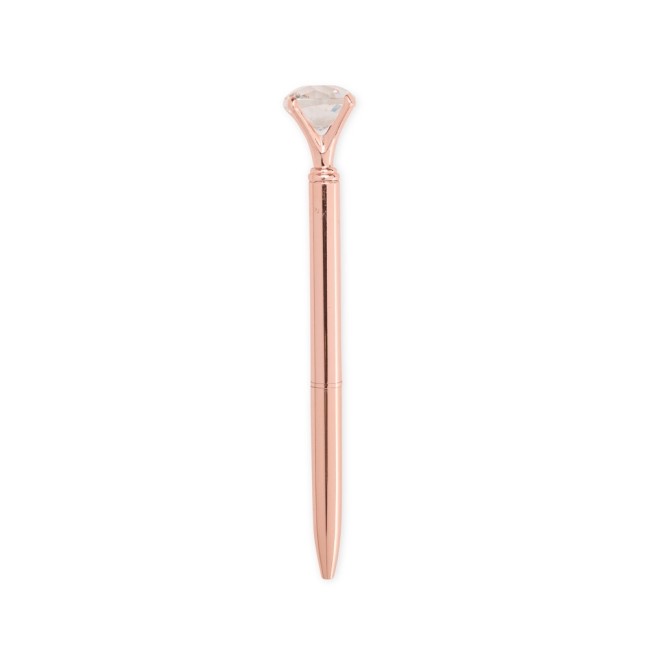 Caneta metal diamante para empresas