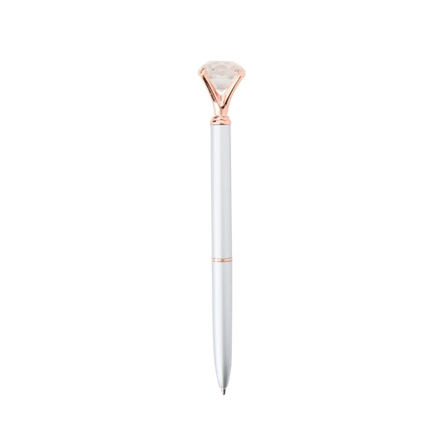 Caneta metal diamante para empresas
