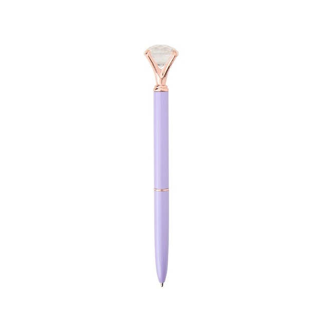 Caneta metal diamante para empresas