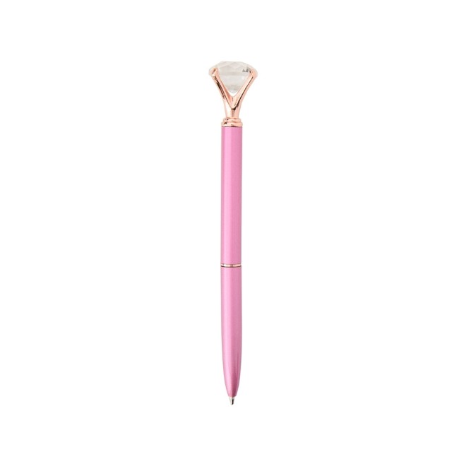 Caneta metal diamante para empresas