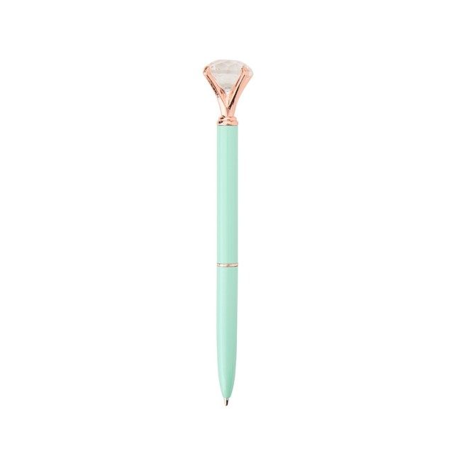 Caneta metal diamante para empresas