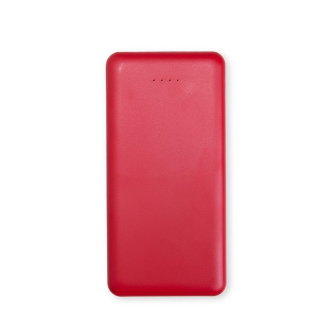 Power bank 10.000mah com indicador led para empresas