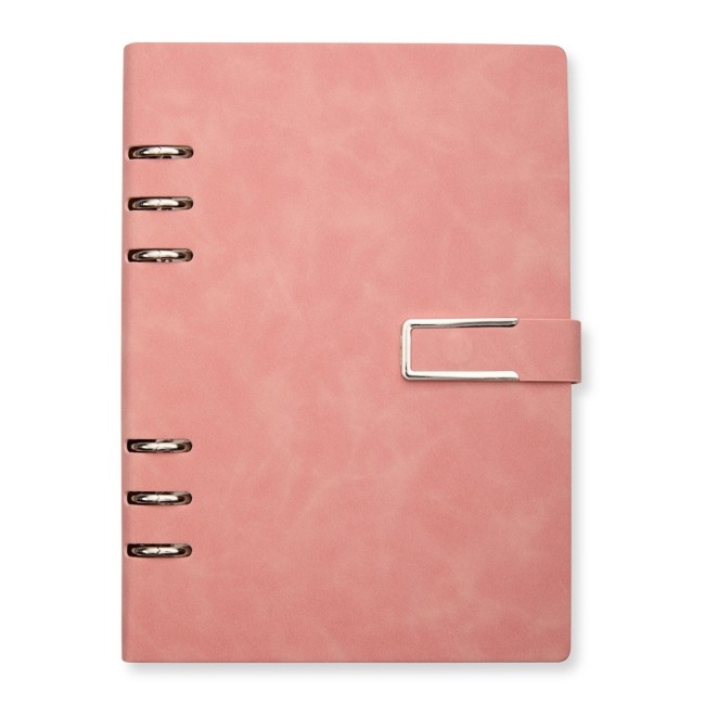 Caderno fichário PU personalizado