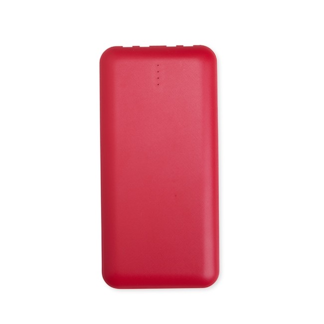 Power bank 10.000mah multissaídas com logotipo