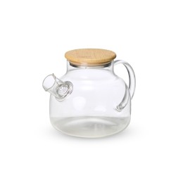 Chaleira vidro 1 litro para brinde
