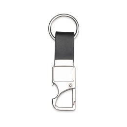 Chaveiro metal com mosquetão para brinde