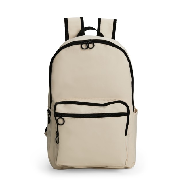 Mochila couro sintético 23l com logotipo