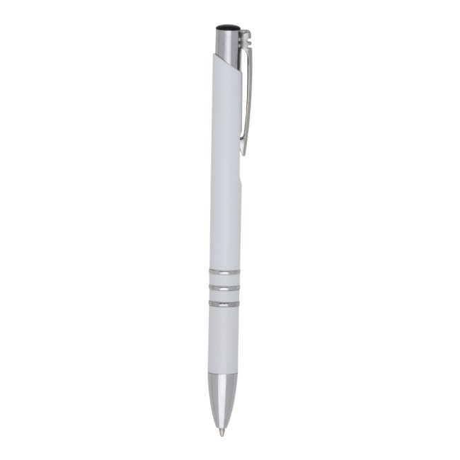 Caneta plástica para ações de endomarketing