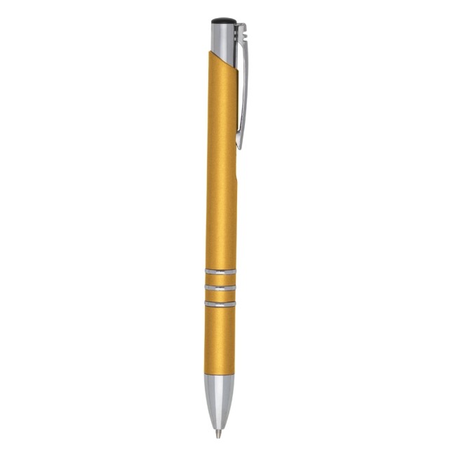 Caneta plástica para ações de endomarketing