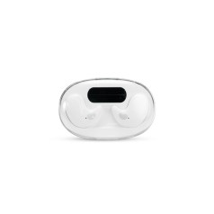 Fone de ouvido bluetooth com case carregador com logotipo