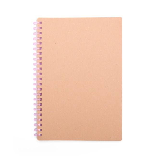 Caderno kraft personalizado
