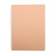 Caderno kraft com logotipo