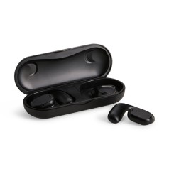 Fone de ouvido bluetooth com case carregador promocional